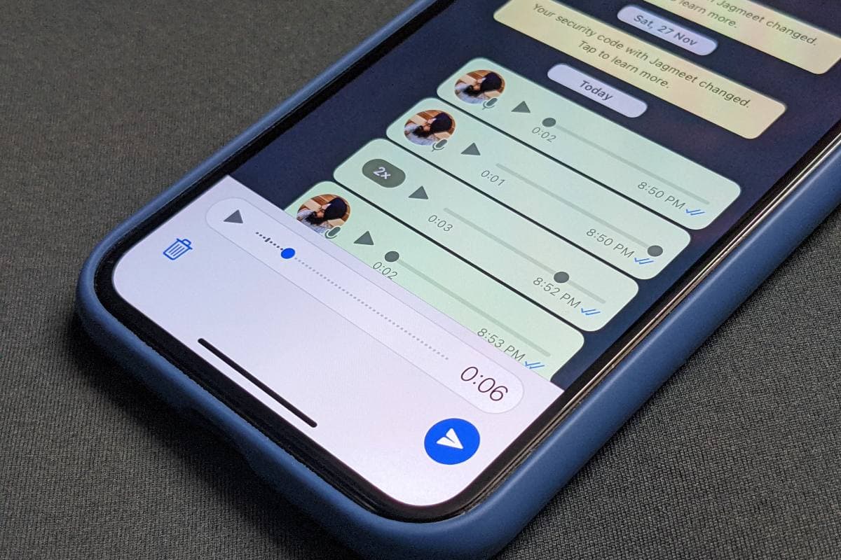 WhatsApp Introduces Simplified Voice Note Recording Feature