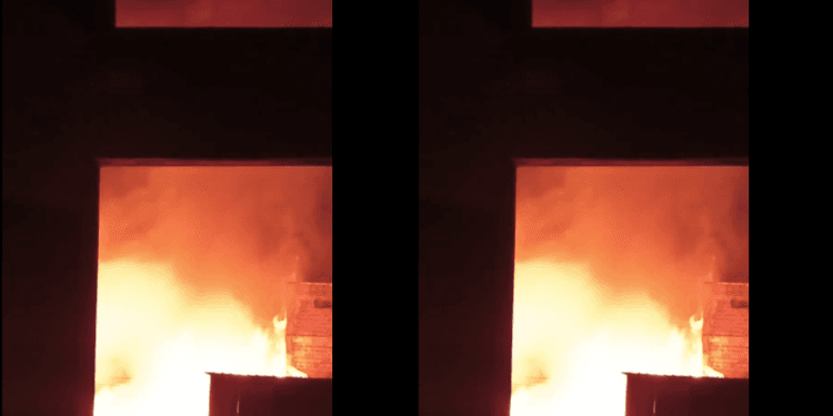 Huge Fire Breaks Out in Kariobangi Light Industries