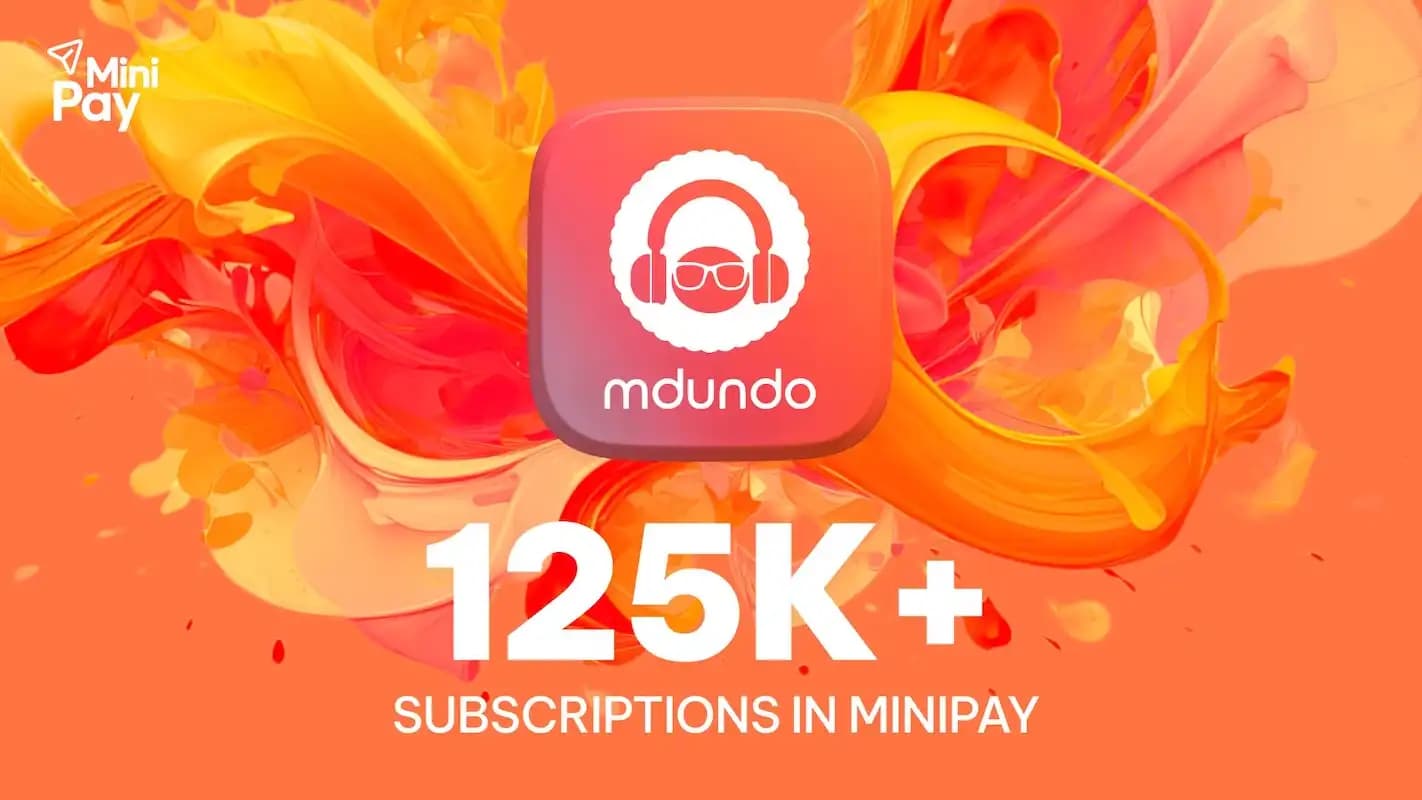 Mdundo Surpasses 125,000 Subscriptions on MiniPay