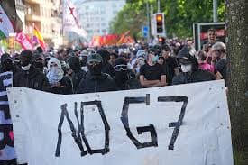 Clashes as thousands protest in Geneva ahead of G7 summit in France