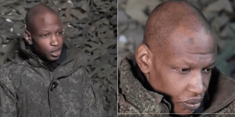 Kenyan Fighting for Russia Captured, Narrates How He was Recruited