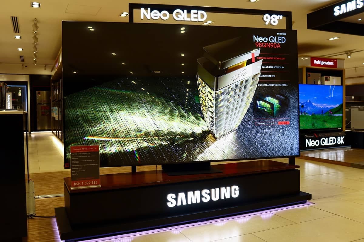 The Samsung 98-inch Neo QLED TV is Now Available in Kenya for Ksh 1.4 Million