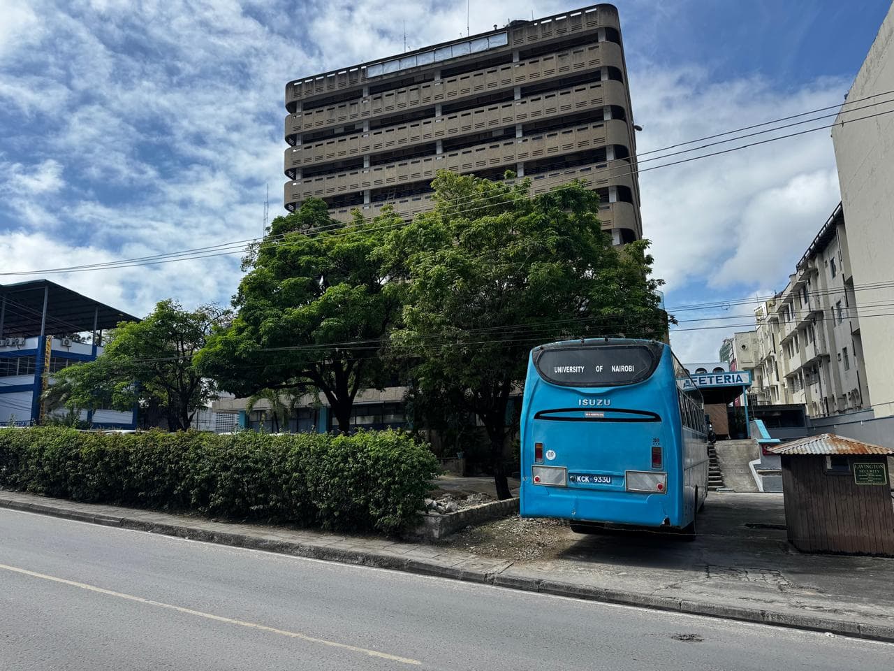 Road Reserve Adjacent to University of Nairobi, Mombasa Campus Recovered
