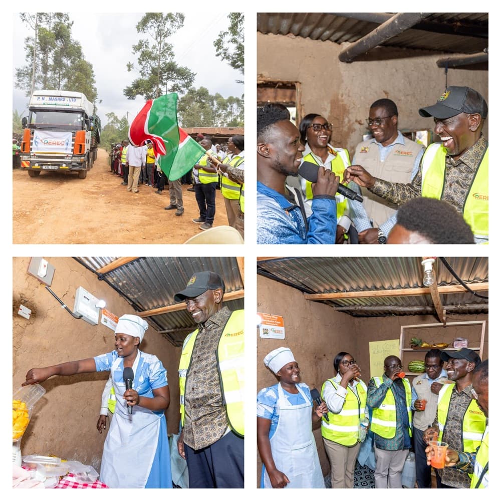Ruto Western tour lights up homes and small businesses