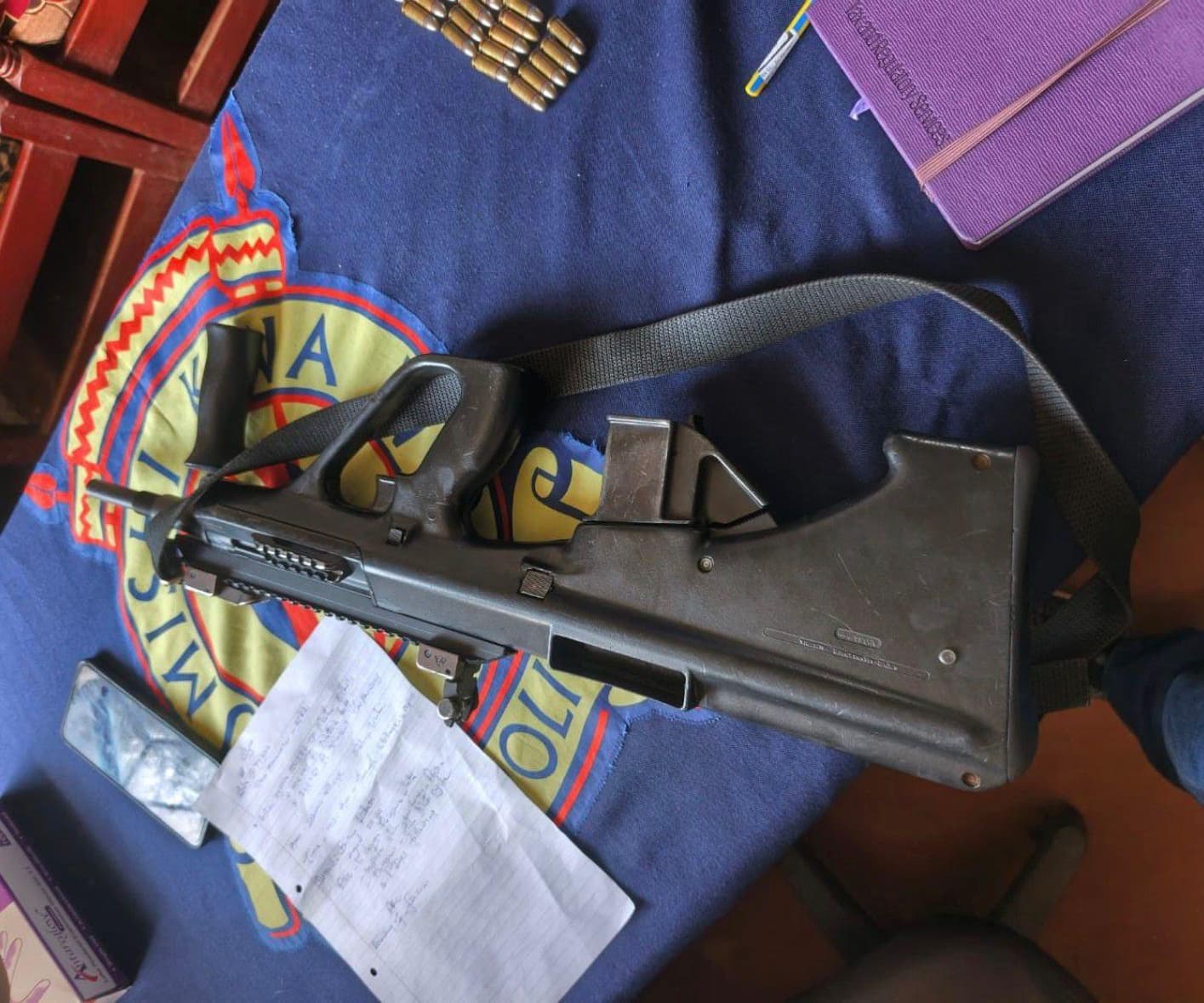 Suspect arrested hours after stealing police rifle in Kitale Town