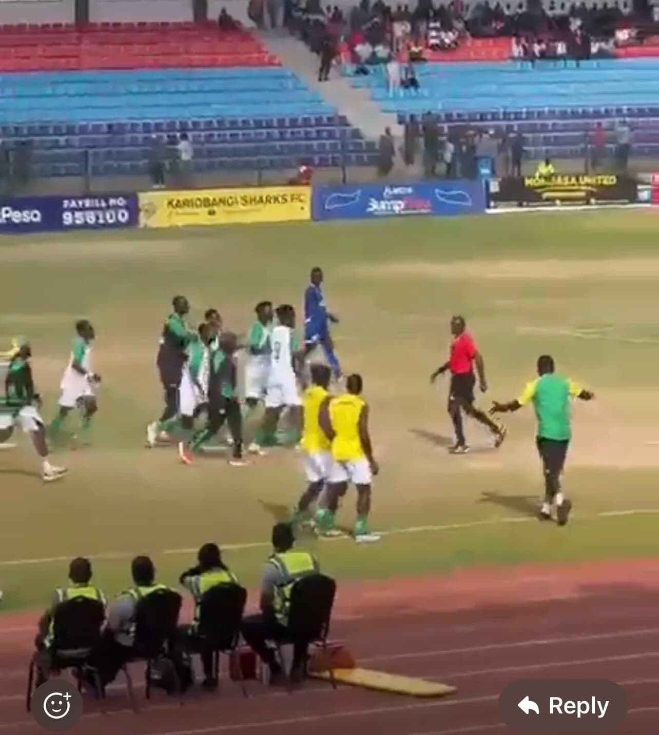 Chaos force Sharks, Mombasa United second leg playoff abandoned