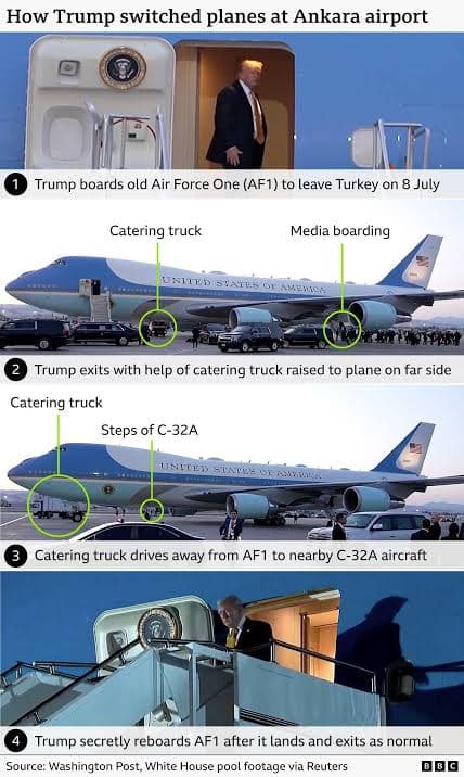 Trump’s dramatic plane swap hints at personal stakes of Iran war