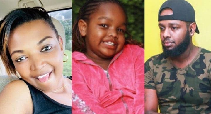 Karen Nyamu and first baby daddy DJ Saints Celebrate daughter’s birthday