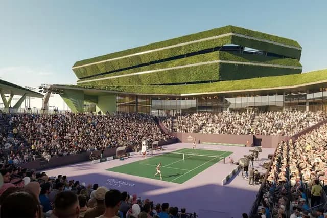 Qiddiya National Tennis Centre Unveiled, Middle East’s Largest Tennis Complex