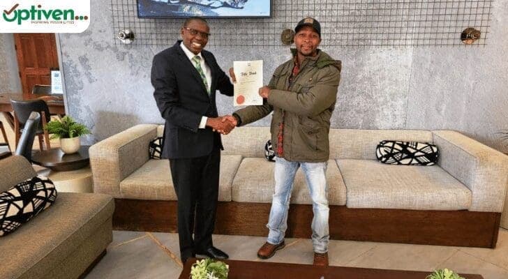 Optiven Keeps the Promise to deliver title deeds to Diaspora in 2023