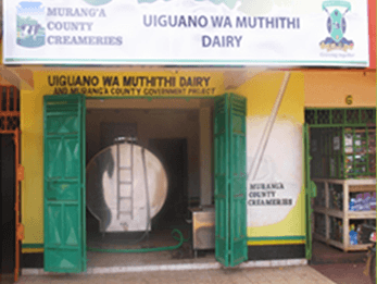 County milk factory that provides constant milk price for farmers