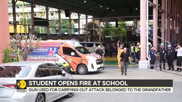 Seven killed after Thai teen shooter opens fire at home and school