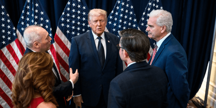 Mike Johnson Warns Democrats Will Target Trump’s Family, Donors if GOP Loses Midterms