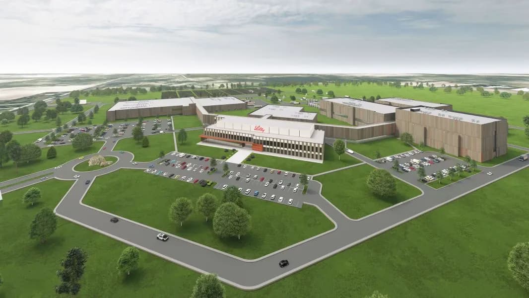 Eli Lilly Unveils $5B Virginia Facility to Make Cancer & Autoimmune Drug Ingredients