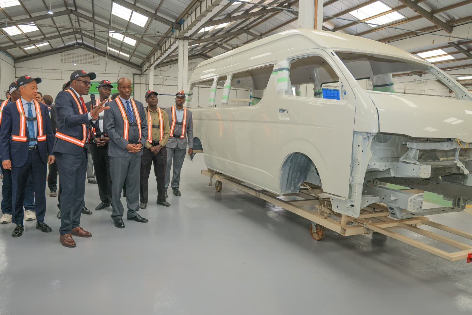Kenya Begins Local Assembly of Toyota Hiace Matatu in Thika