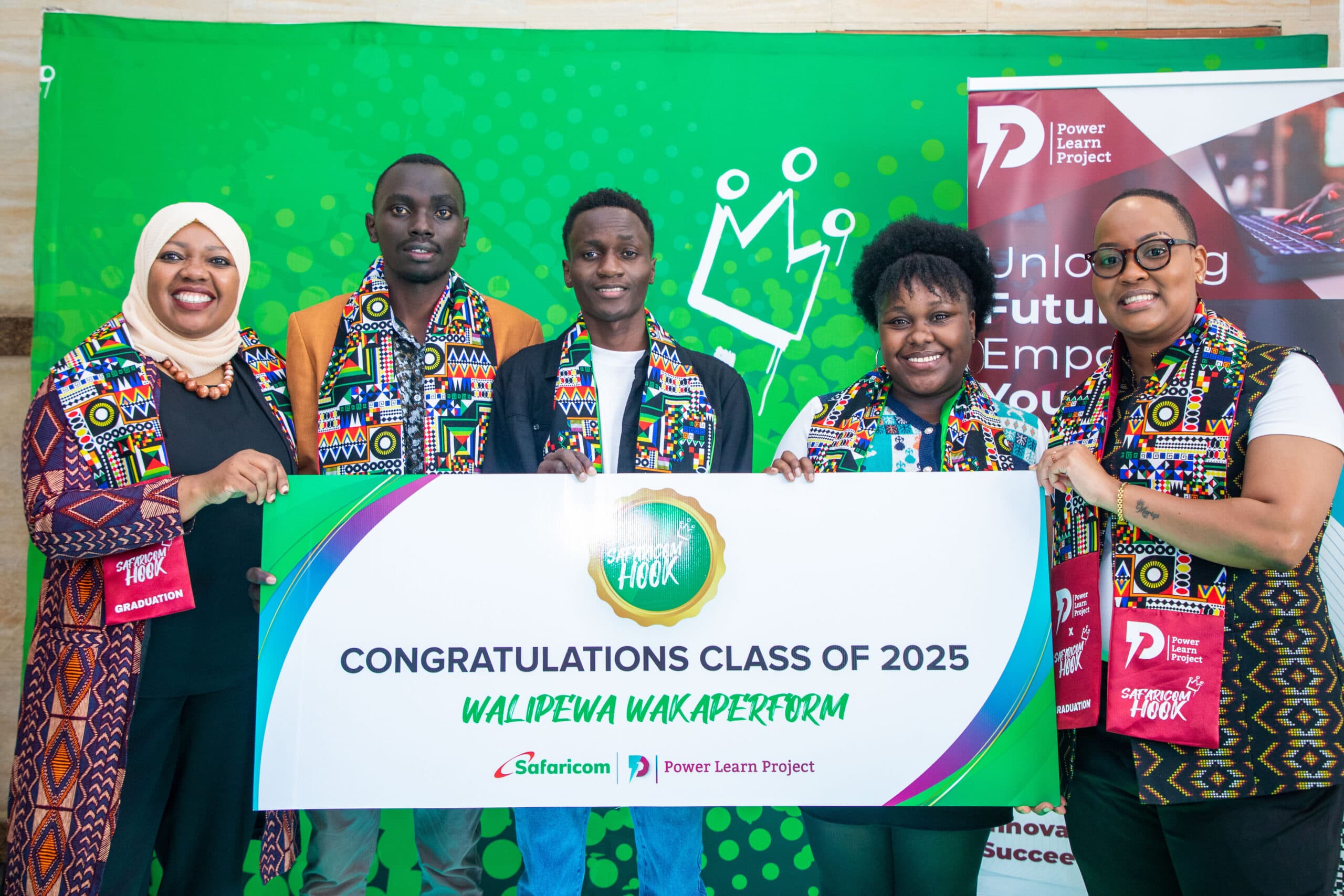 300 Youth graduate from software development program by Power Learn Project & Safaricom Hook