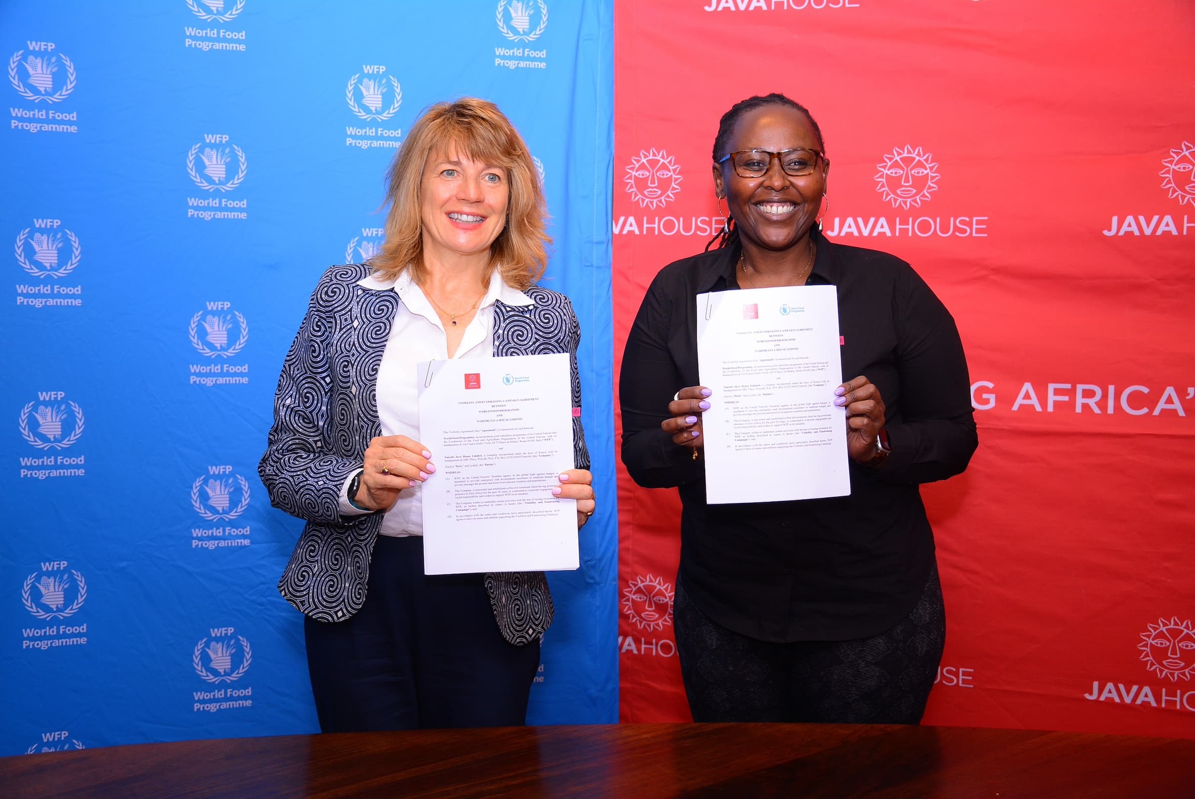 Java & WFP announce partnership to support school children with daily meals