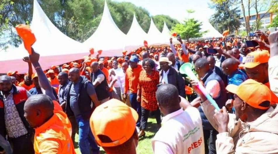 “ODM Si Chama Ya Kubanduka”: Oburu Oginga Assures Eldoret Residents