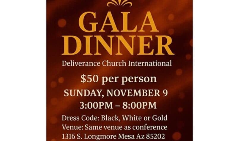 One Weeks to Go – Deliverance Church @55 Diaspora Conference