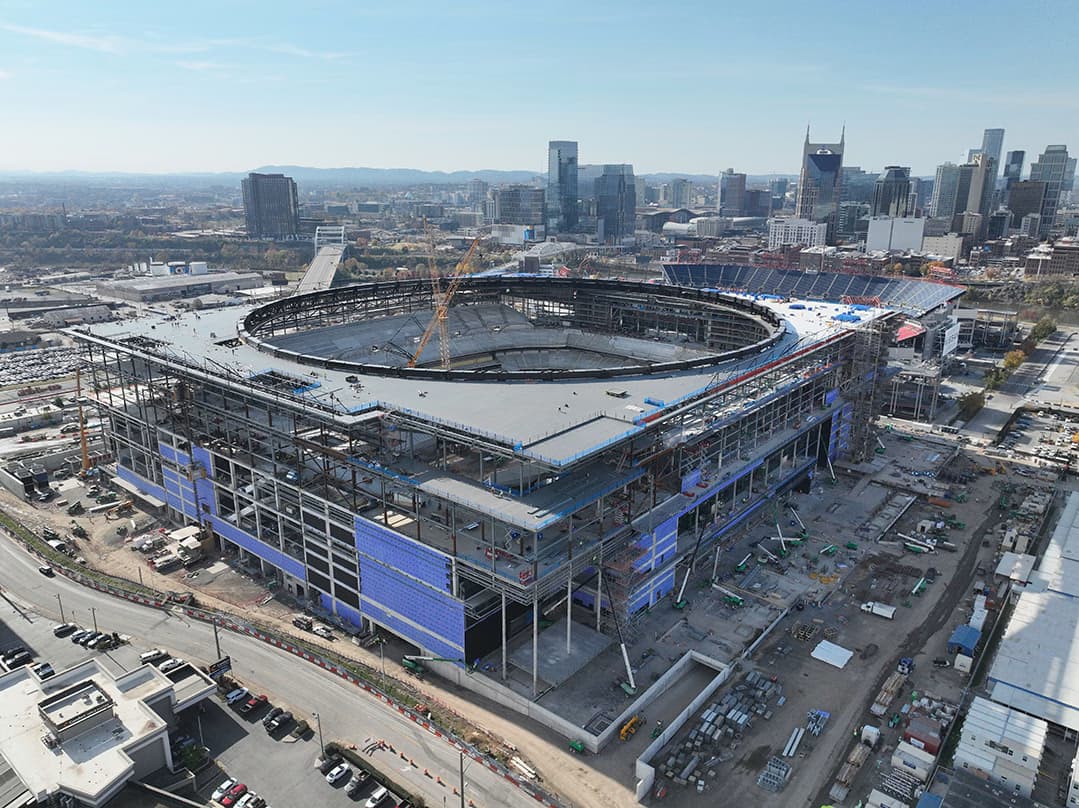 The $2.1 Billion Tennessee Titans Nissan Stadium, Nashville