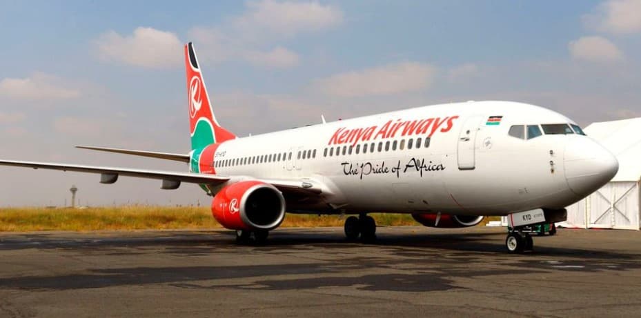 Passenger shows dirty, torn KQ seats, missing life vests, broken accessories