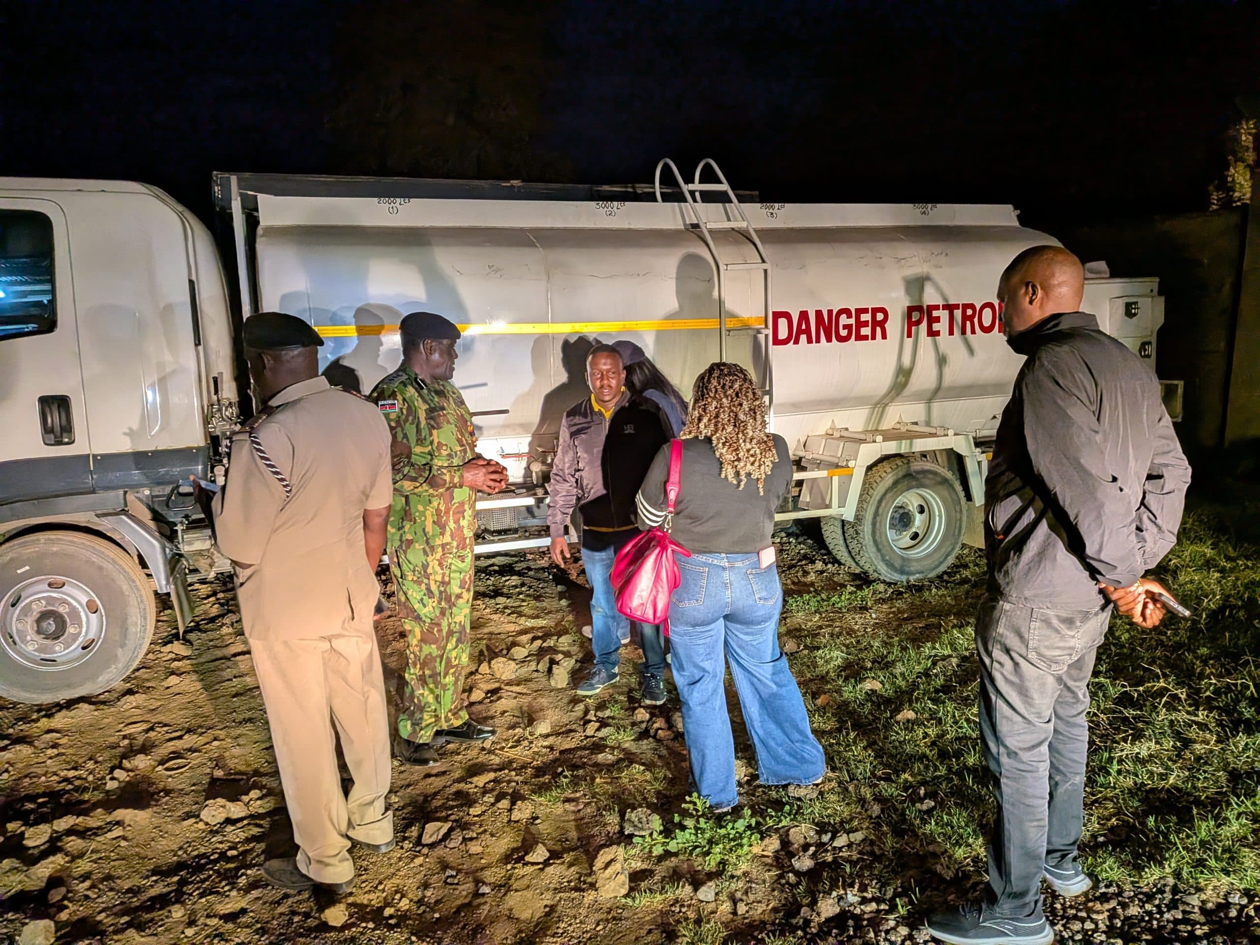 Police intercept tanker carrying 10,000 litres of suspected ethanol in Kiambu