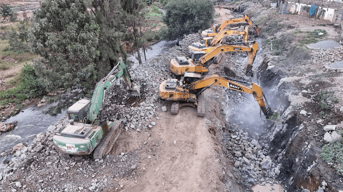 Government Upgrades Nairobi Sewer System Under River Regeneration Project