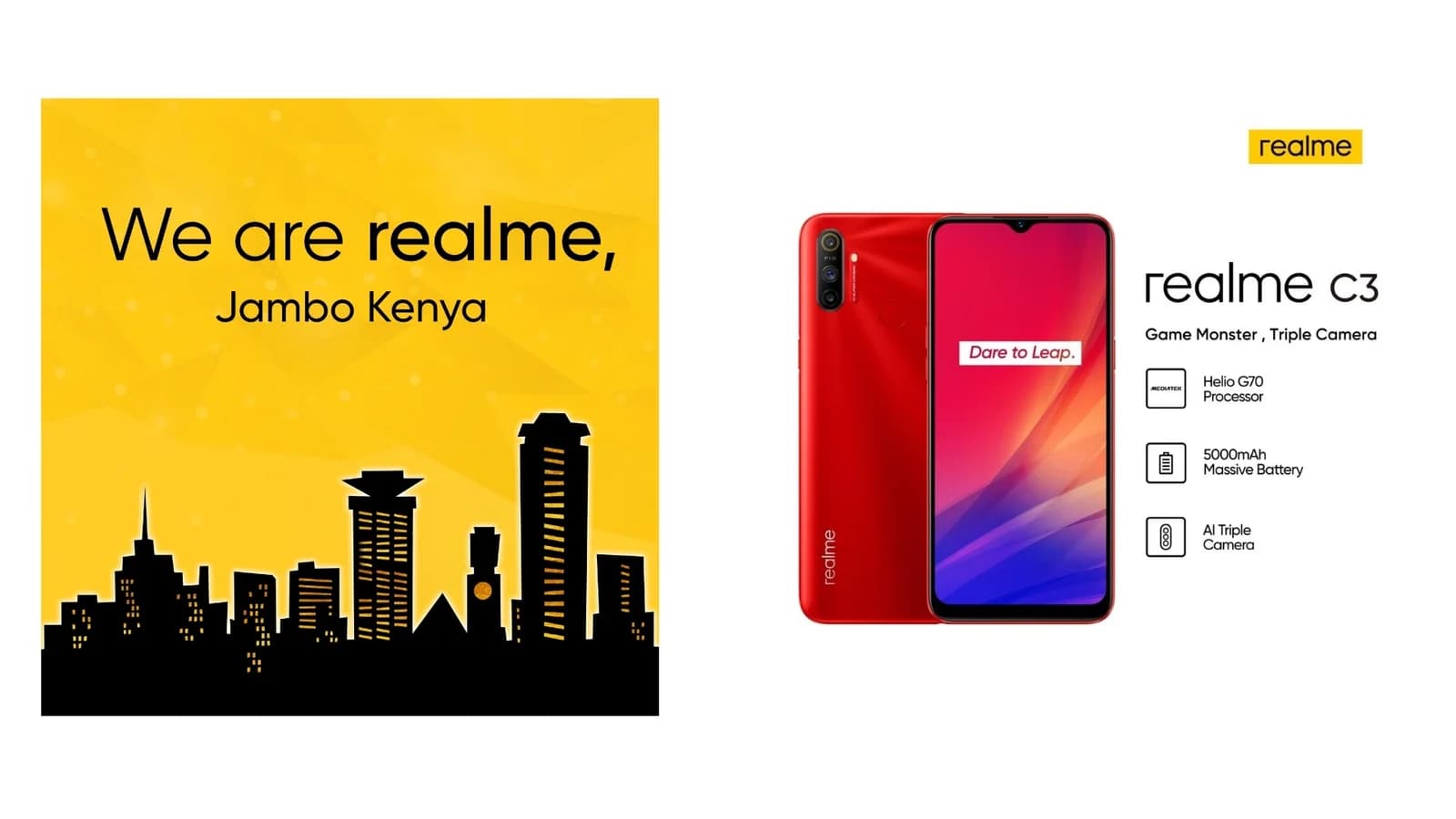 realme sets up shop in Kenya