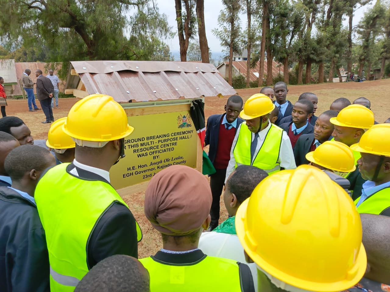 Kajiado launches construction of Sh10 million multipurpose hall at Oloolaiser High School