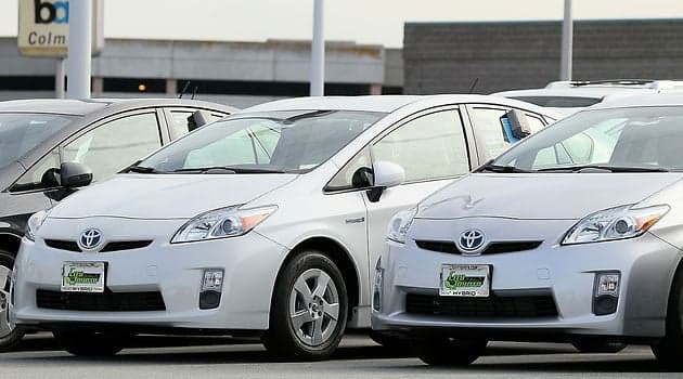 Toyota global sales, output drop in July