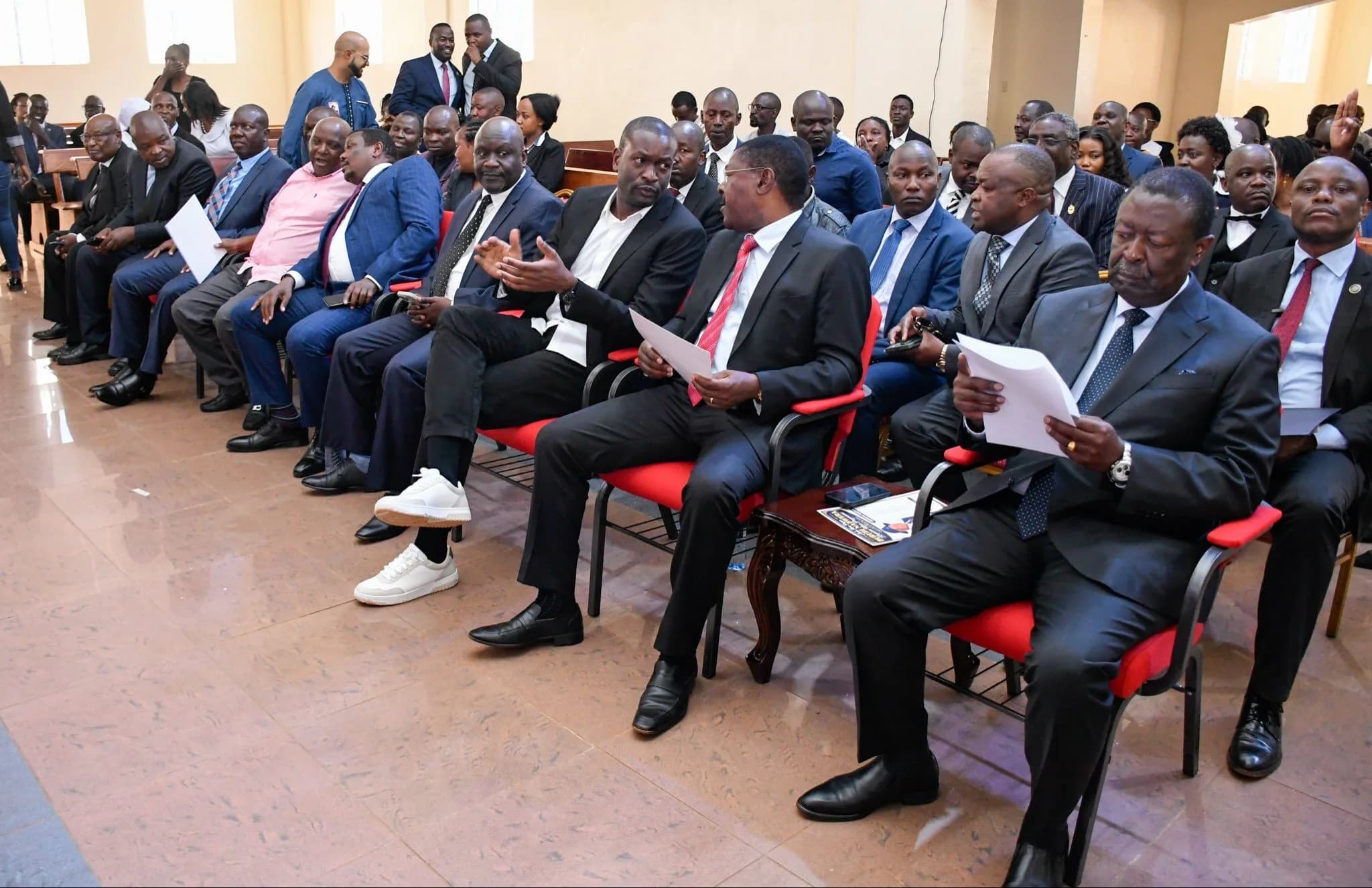Sifuna hits back at government over insults, defends Gachagua meeting
