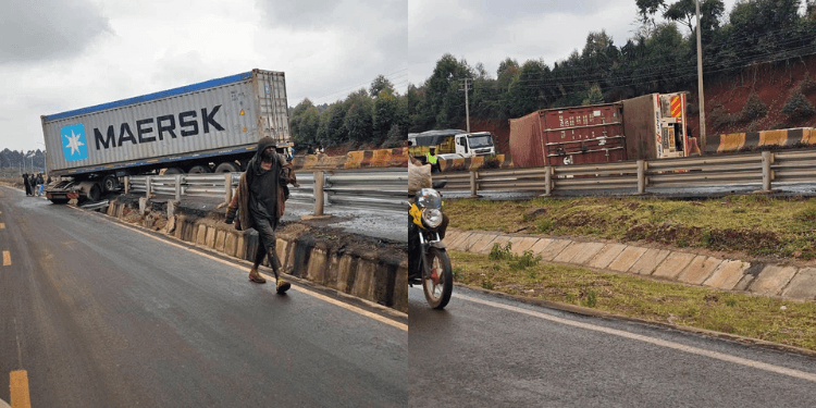 Southern Bypass Traffic Brought to Standstill as Trailers Crash
