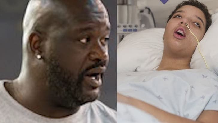 Shaquille O’Neal visits 14-year-old boy in hospital & restores hope