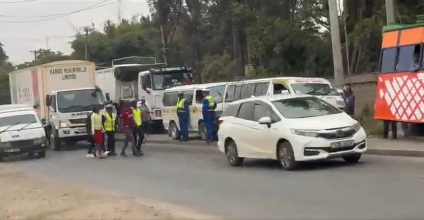 NTSA arrests pedestrians at Taj Mall as Nairobi crackdown on highway crossings intensifies