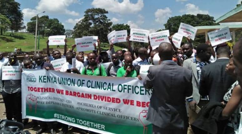 Clinical Officers Begin Nationwide Strike in All 47 Counties