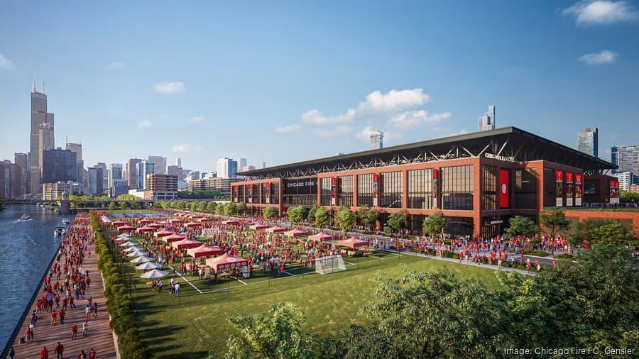 Chicago Fire FC Taps Local Firms for $650M Stadium in The 78