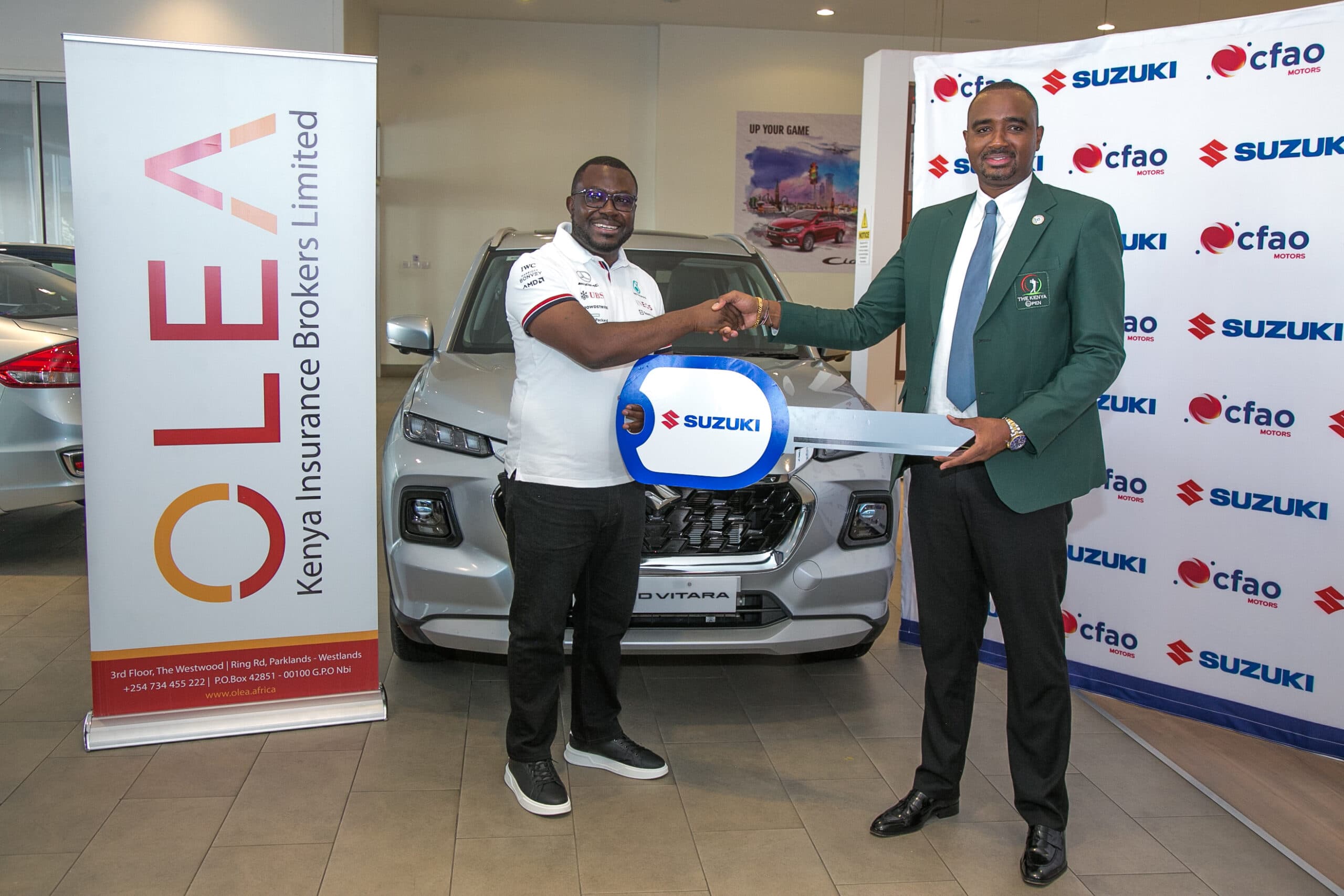 Magical Kenya Open 2024 hole in one prize will be a Ksh. 5.3M Suzuki Vitara