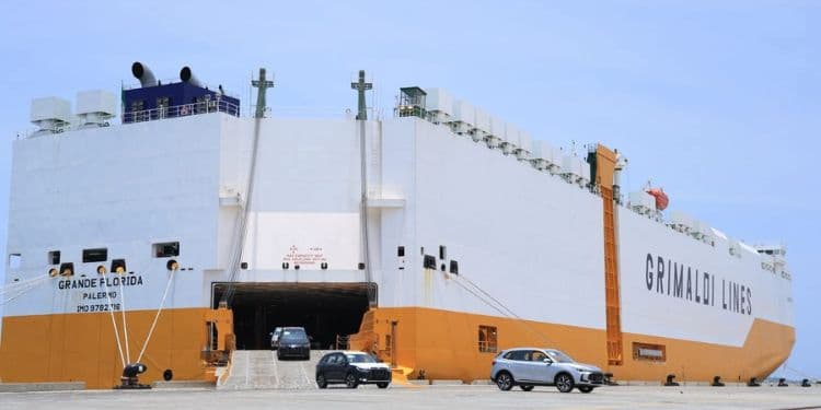 Lamu Port Receives 3,800 Cars From Diverted Vessel as Conflict Disrupts Dubai Route