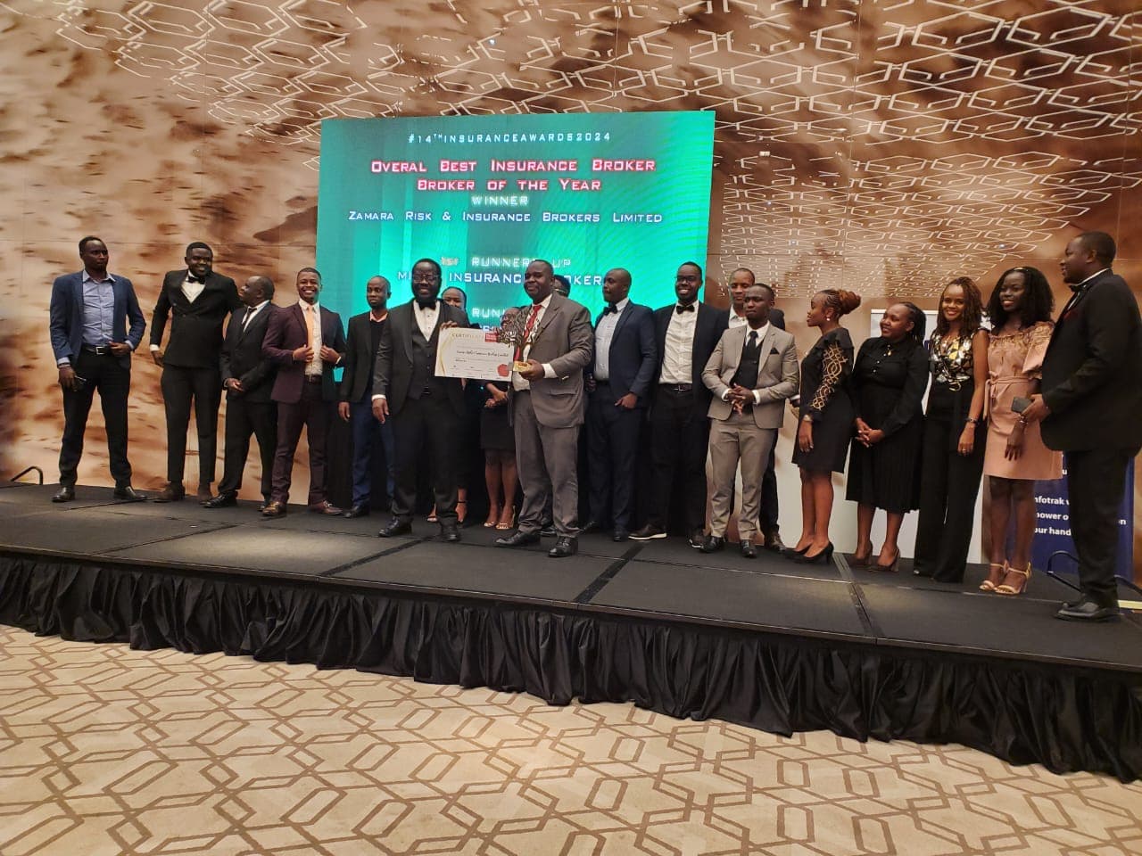 Zamara named Best Insurance Broker at the 2024 Think Business Insurance Awards
