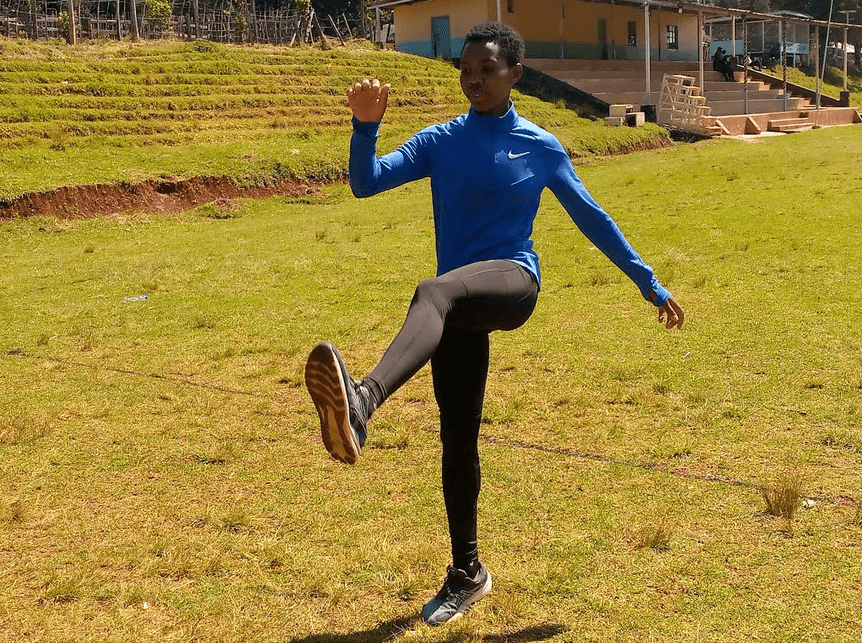 From KCSE C minus to chasing athletics glory
