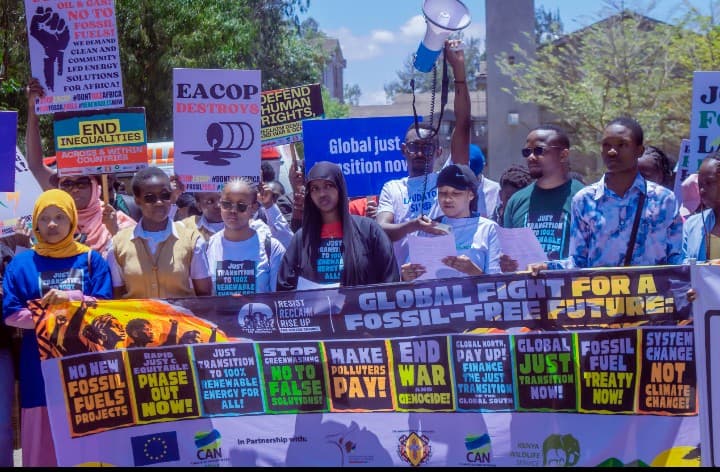 Climate advocates call for fossil-free future in East Africa
