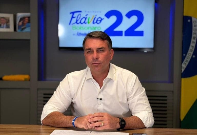 Brazil election goes to run-off as right-wing Flávio Bolsonaro wins first round