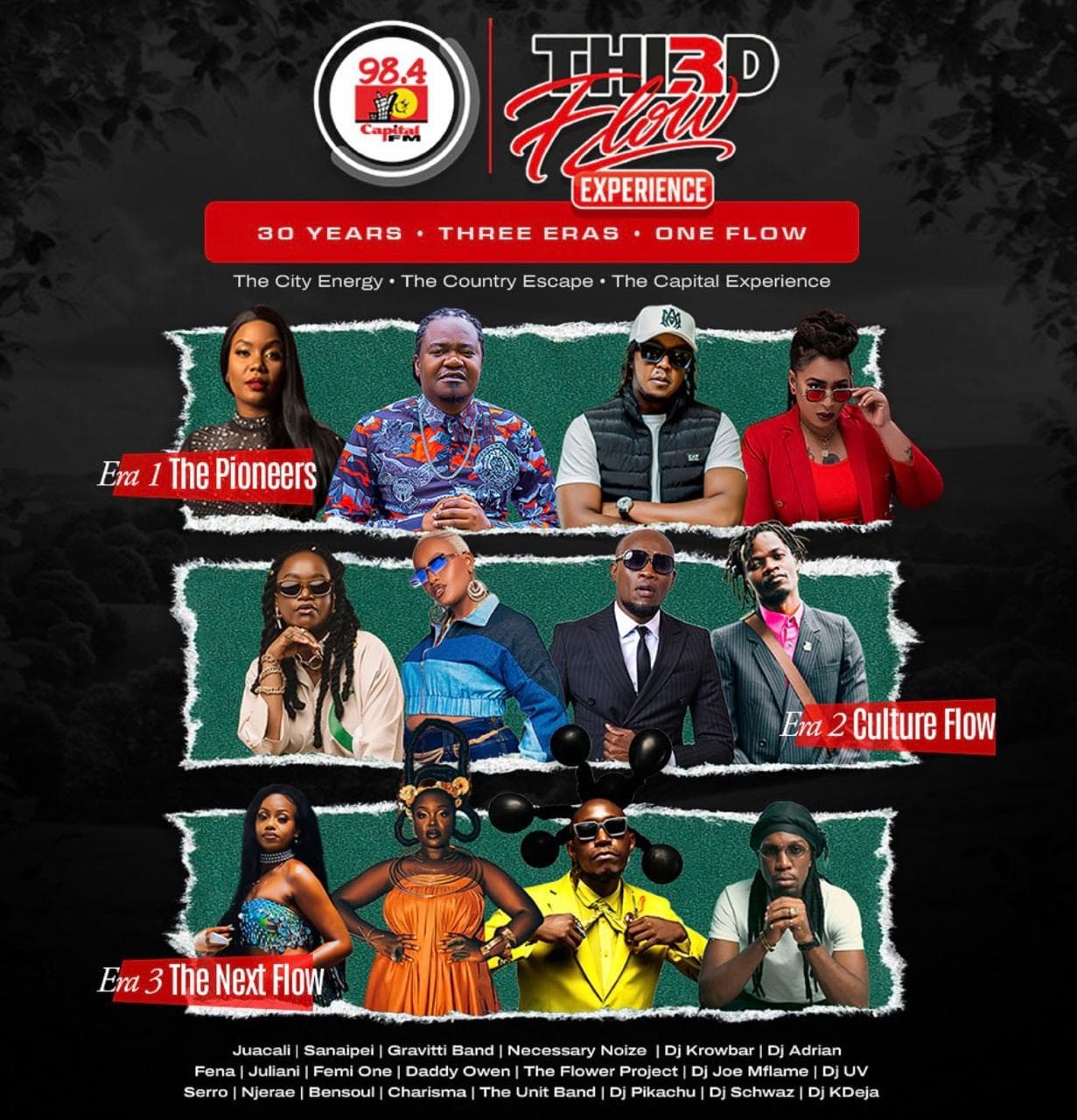 Capital FM turns 30 with Third Flow Experience putting Kenyan music centre stage