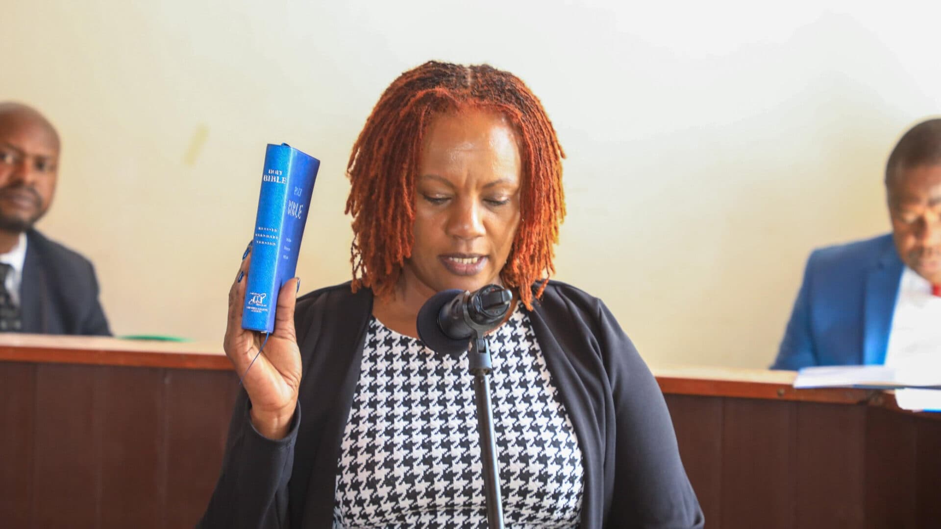 Former Radio Citizen’s Joyce Gituro sworn in as county chief officer