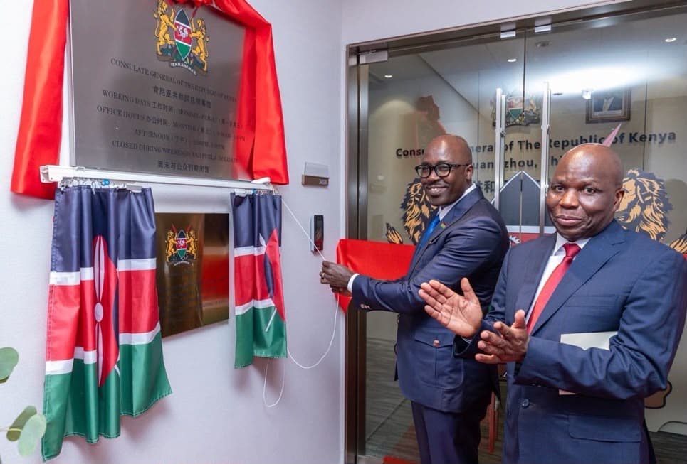 Kenya deepens China relations with new consulate in Guangzhou