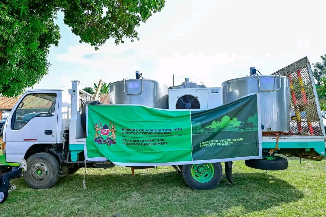 Government distributes 13 milk coolers to boost Kirinyaga dairy farmers