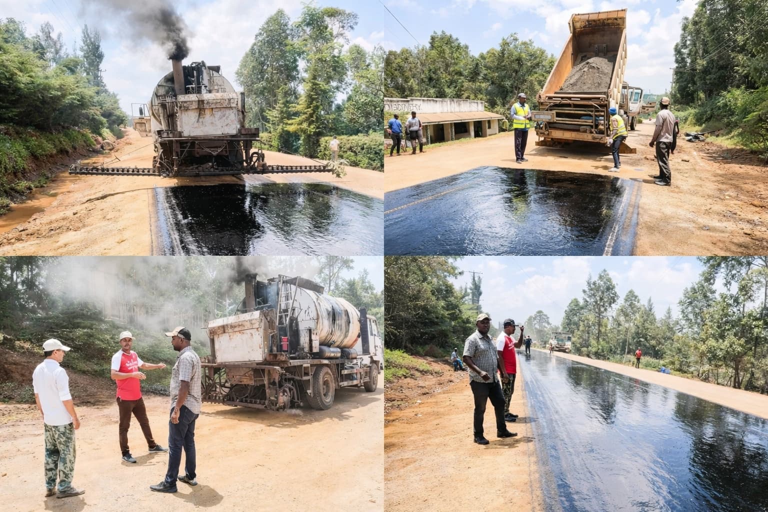 Road upgrade work on Maseno-Kombewa road gathers pace