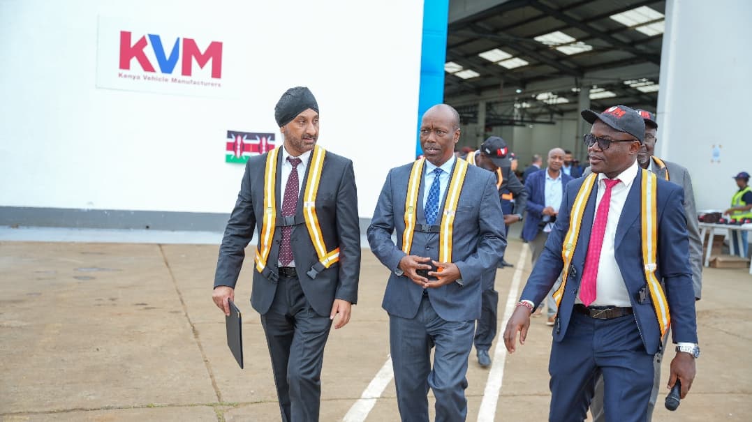 Kenya’s automotive leap: KVM commissions shs2.3B Toyota Hiace assembly line in Thika
