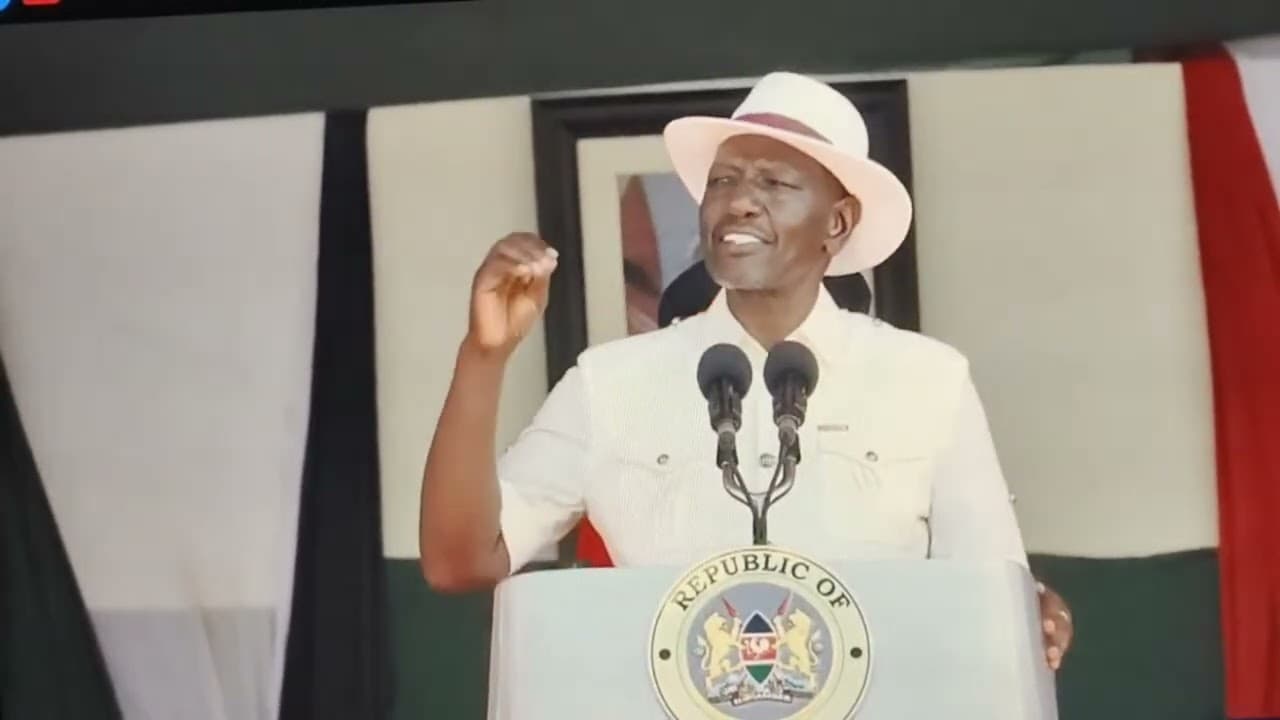President William Ruto Full Madaraka Day Speech In Wajir