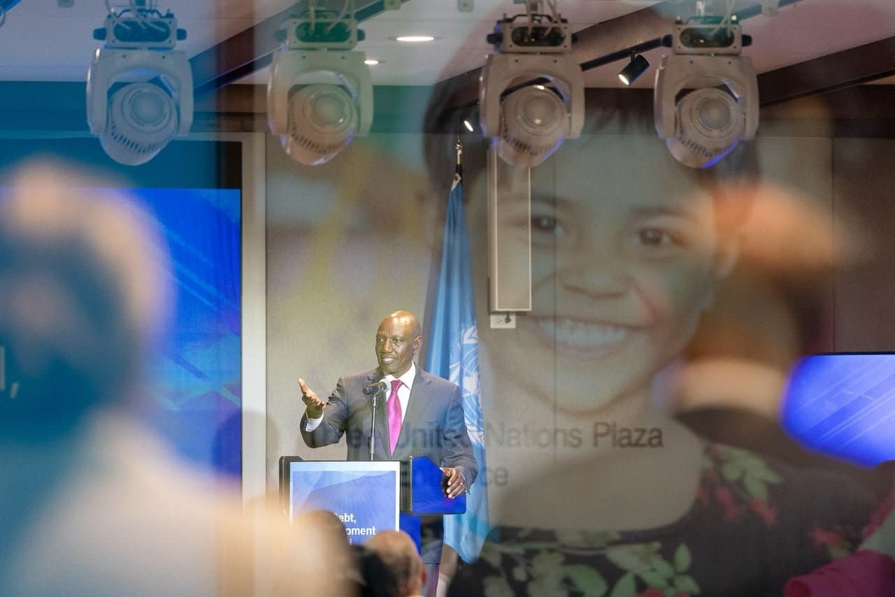 Ruto warns public debt, unfair global financial system threatens children welfare